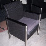 RVS tuinstoel Future rietlook