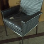 RVS tuinstoel Future wicker