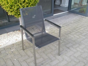 rvs tuinstoelen gold