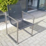 RVS tuinstoel Robin
