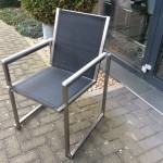 zwart largo textilene